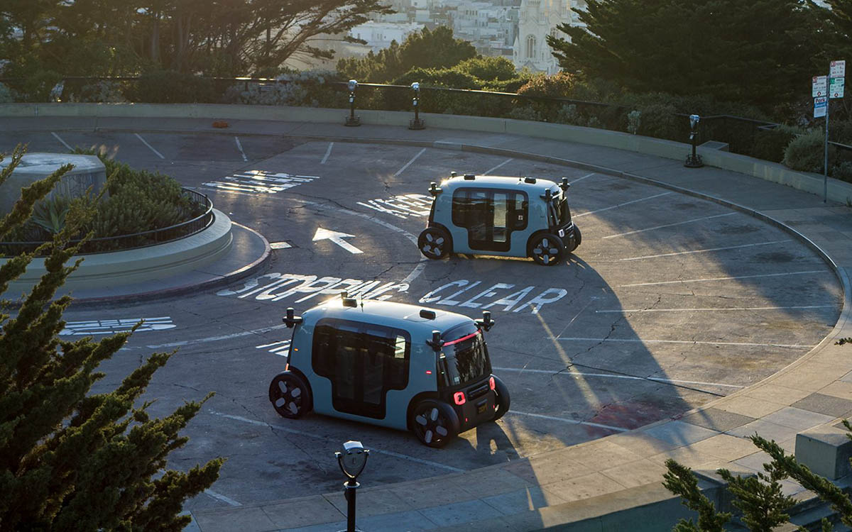 El vehículo eléctrico y autónomo de Zoox ya se está probando en Las Vegas, San Francisco y Foster City.