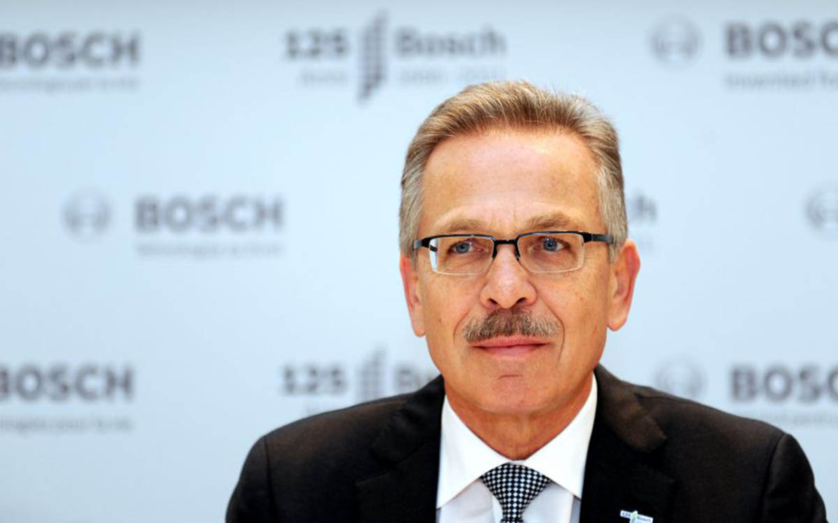 El Presidente de Bosch, Franz Fehrenbach, ha sorprendido con sus declaraciones en contra del vehículo eléctrico.