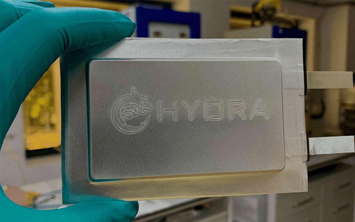 Electrodos sin cobalto y libres de materias nocivas del Proyecto Hydra.