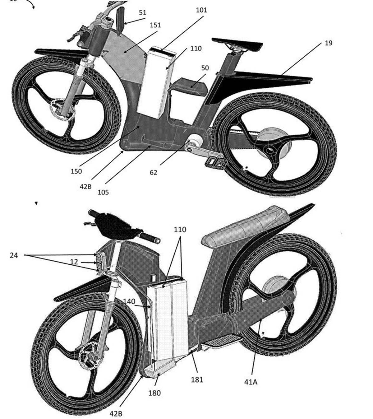 Fuell modo bicicleta electrica modo scooter electrico