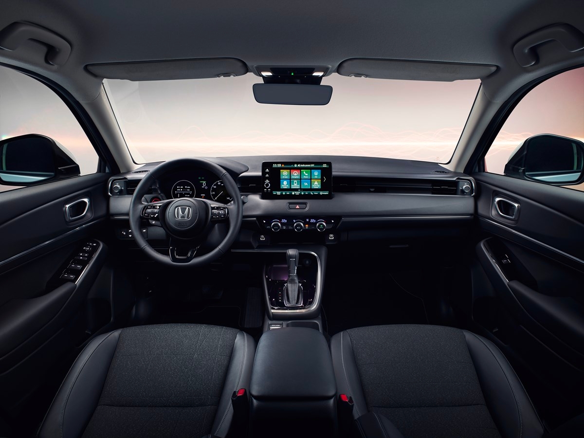 Interior Honda HR-V.