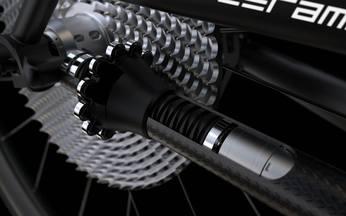 Bicicletas eléctricas más eficientes con la transmisión sin cadena Driven thumbnail
