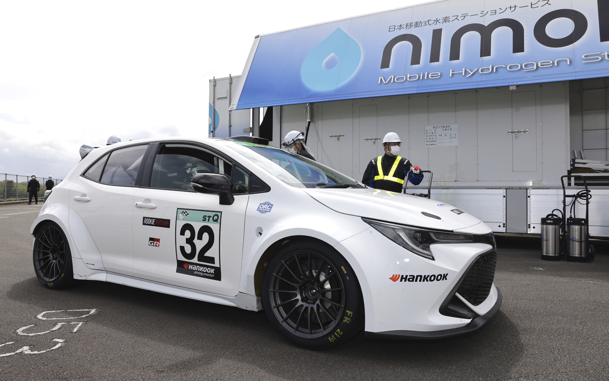 Un Toyota Corolla Sport del equipo ORC ROOKIE Racing con motor de hidrógeno competirá en las 24 Horas de Fuji NAPAC Super TEC.