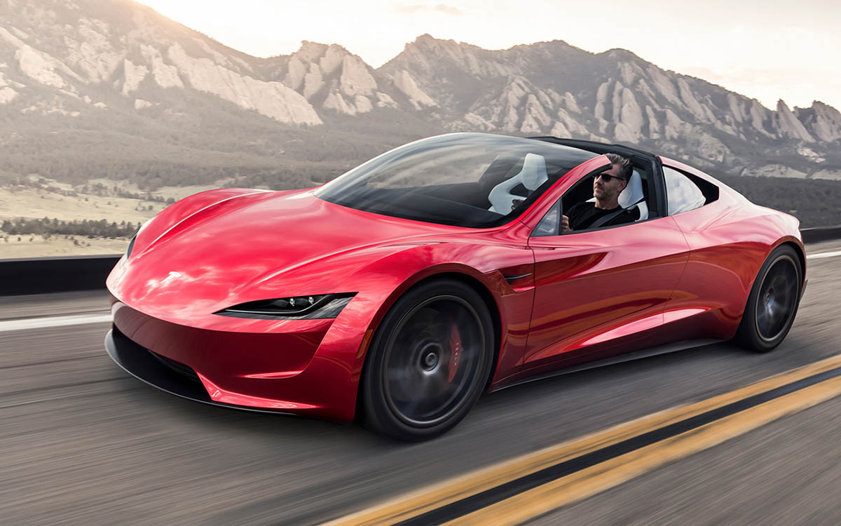El Tesla Roadster acelerará de 0 a 100 km/h en 1,1 segundos con el paquete SpaceX thumbnail