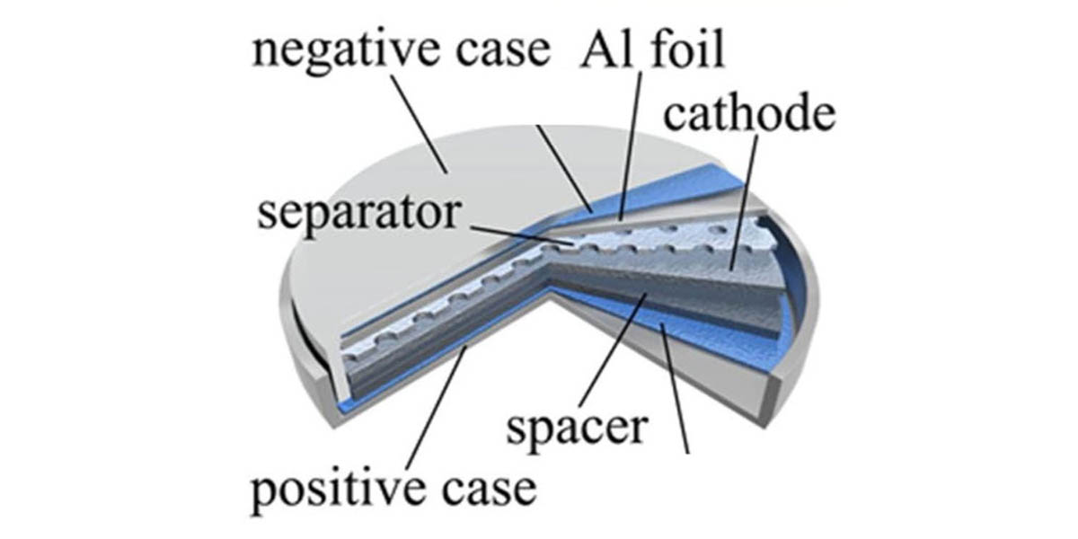 celda tipo botón experimental iones de aluminio grafeno GMG