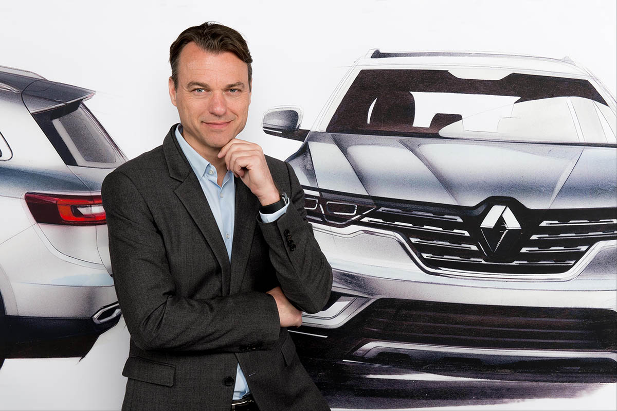 Laurens van den Acker, jefe de diseño del grupo Renault