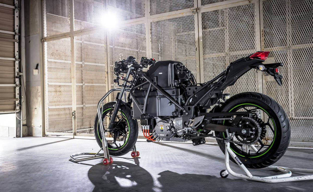 proceso fabricacion motocicleta electricas kawasaki ev endeavor