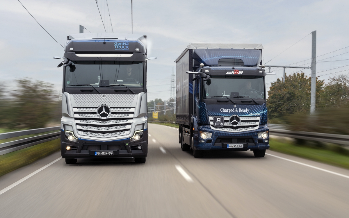 Mercedes-Benz GenH2: el camión de hidrógeno de Daimler ya circula en vías públicas thumbnail