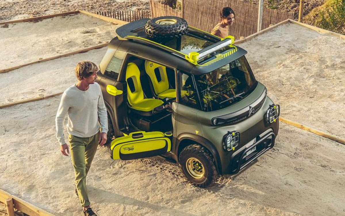 Citroën transforma el Ami en un buggy eléctrico para aventureros thumbnail