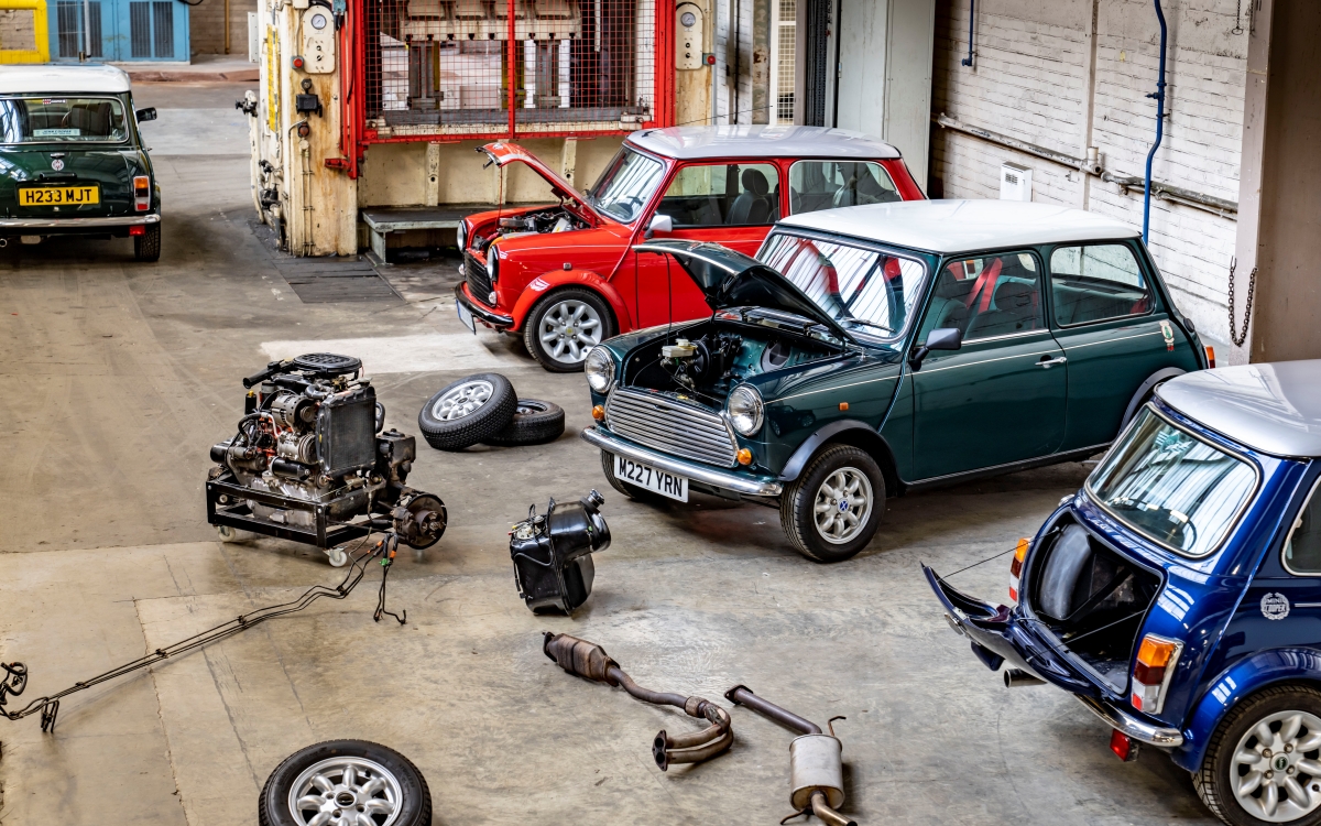 Classic and electric minis are possible, and the transformation is being carried out by the brand itself – News – Hybrids and Electric