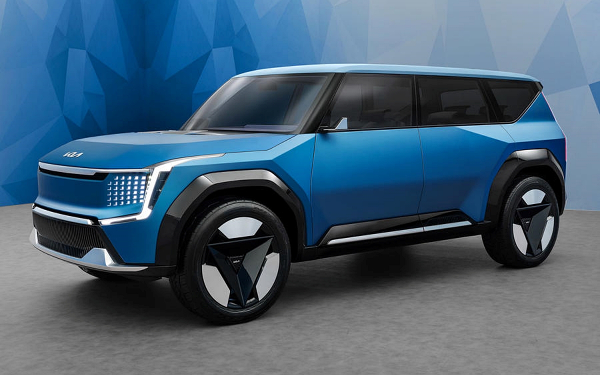 El Kia EV9 eléctrico llegará a Europa en 2023 para quitar terreno a los SUV de lujo tradicionales thumbnail