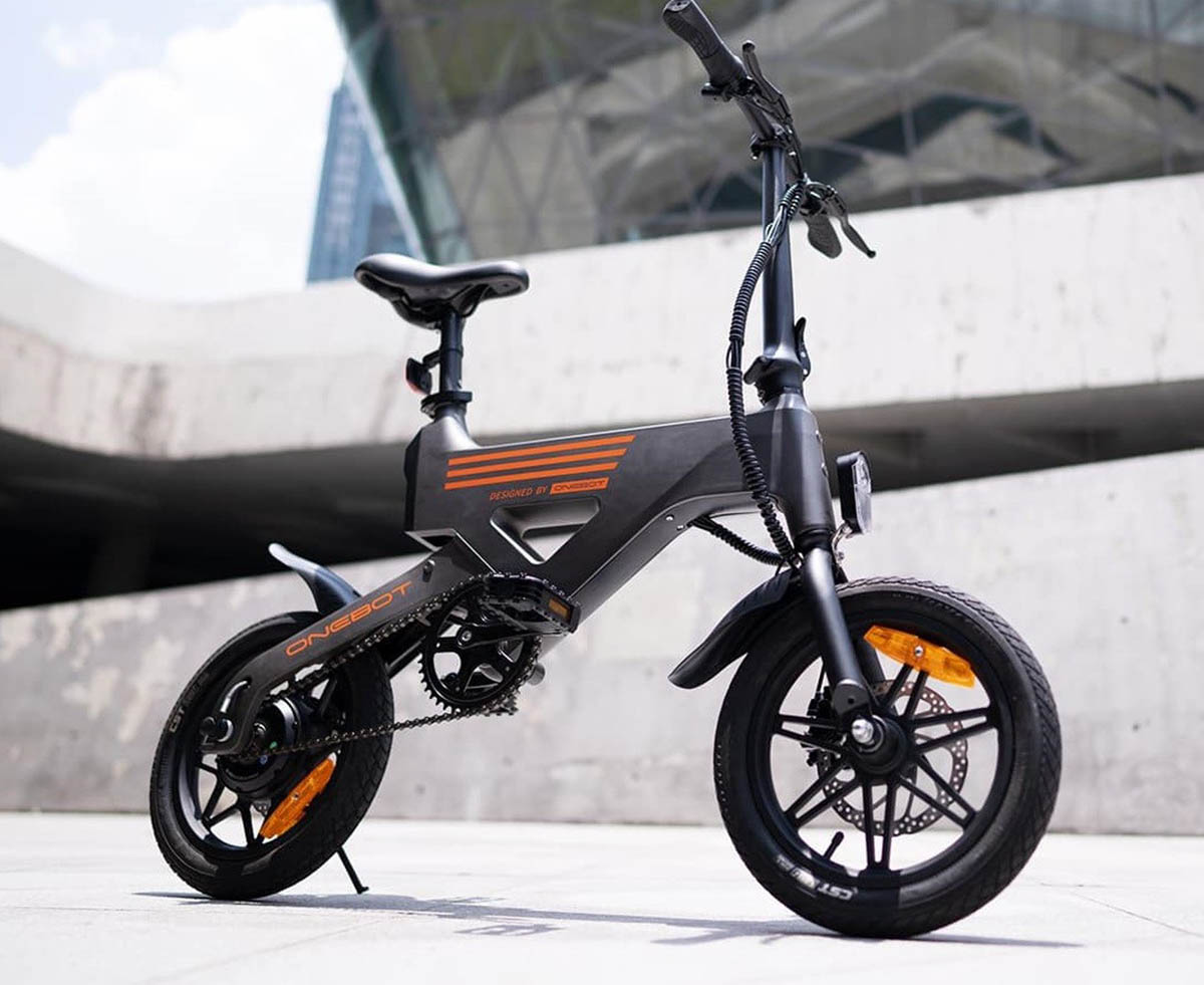 bicicleta electrica pelgable magnesio onebot s2-interior