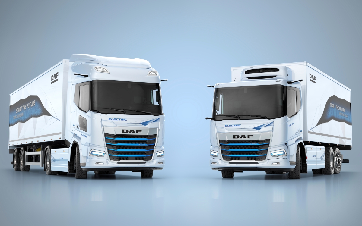DAF presenta dos nuevos camiones eléctricos con 500 km de autonomía thumbnail