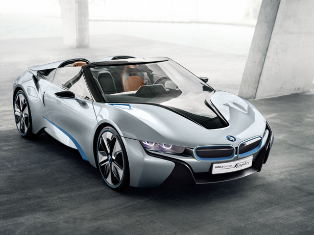 BMW desarrolla el nuevo prototipo BMW i8 Concept Spyder