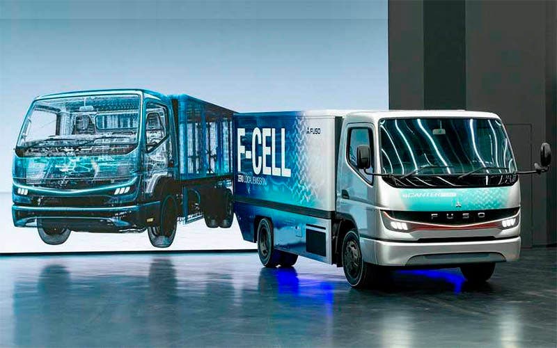  Fuso eCanter F-Cell. 