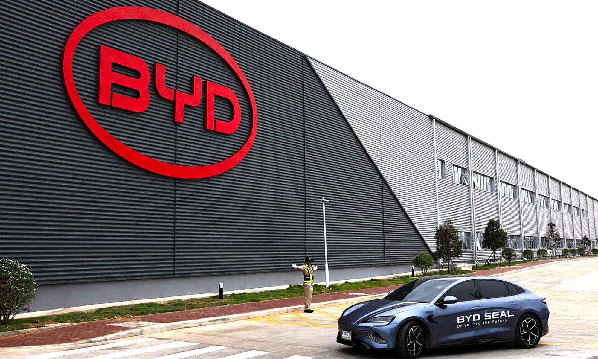 La fábrica que BYD abrió en Tailandia en 2024. Quería abrir otra en la India, pero este país se lo negó y lo sigue haciendo.