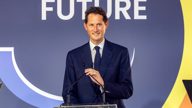 John Elkann ha dejado claro los dos frentes que la compañía tiene abiertos. John Elkann ha dejado claro los dos frentes que la compañía tiene abiertos.