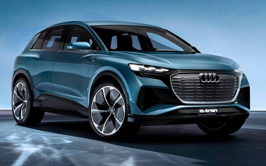  Audi Q4 e-tron concept. 