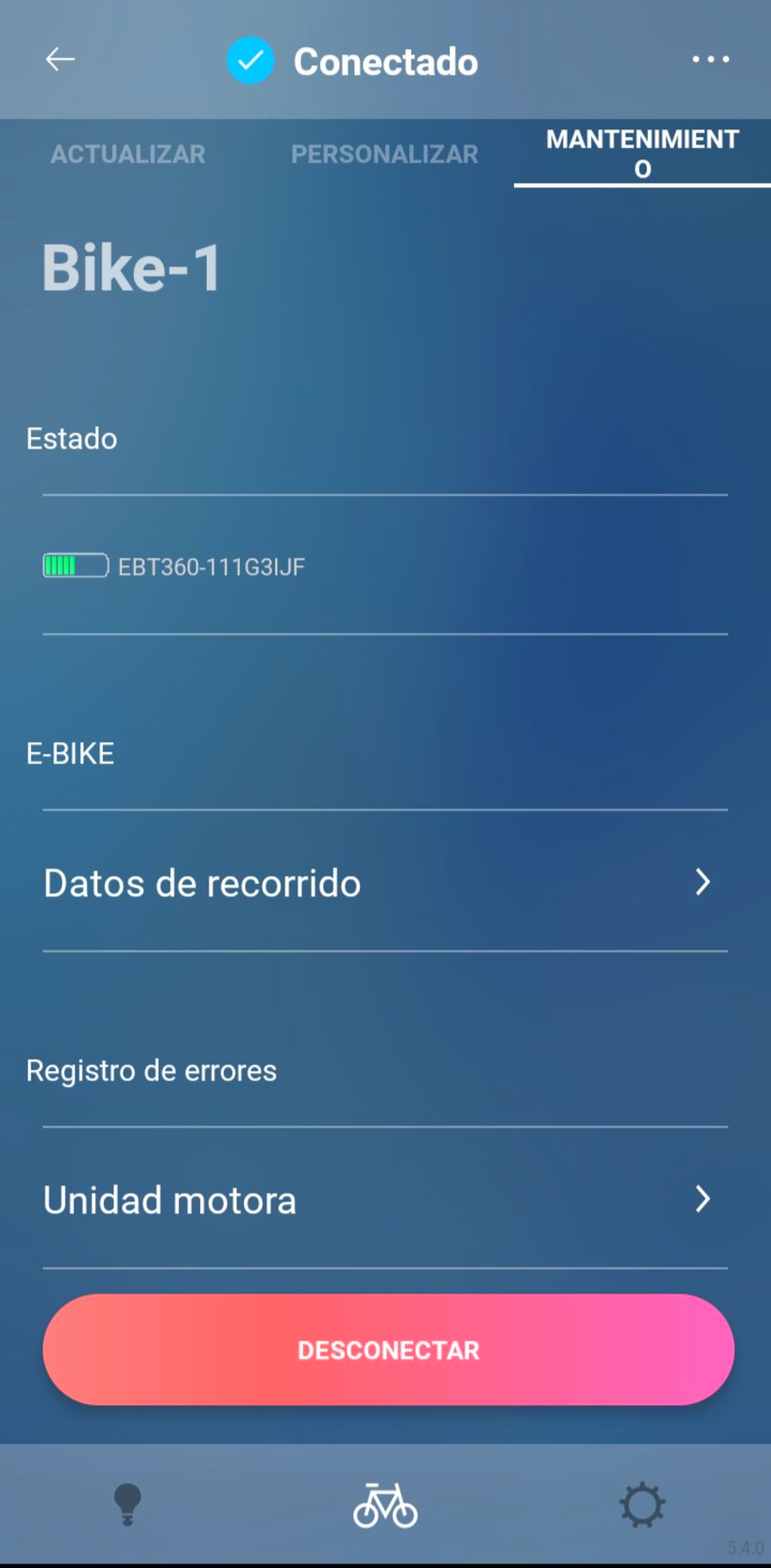 Solamente gastamos un 50% de batería. Solamente gastamos un 50% de batería.