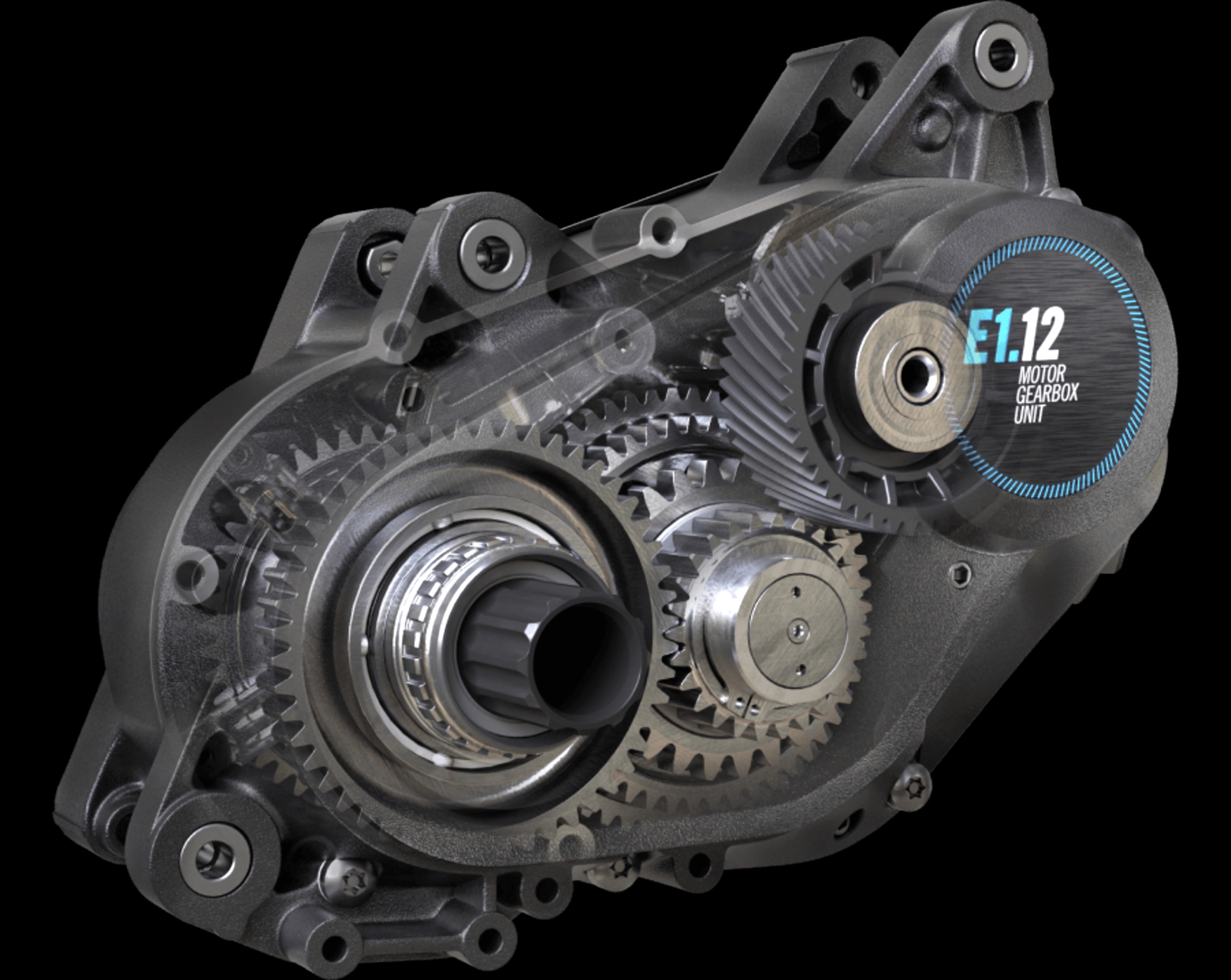 Motor con cambio por engranajes de Pinion. Motor con cambio por engranajes de Pinion.