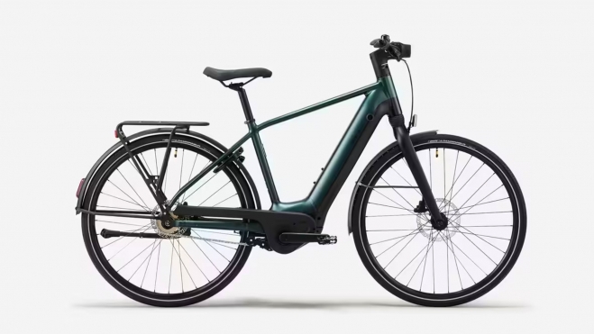 BTWin LD 920 E con cuadro de barra alta. BTWin LD 920 E con cuadro de barra alta.