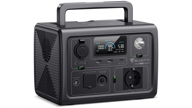 BLUETTI EB3A Generador solar portátil