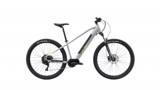 Bici MTB Stilus Off Road Gris Claro Eléctrica Semirrígida