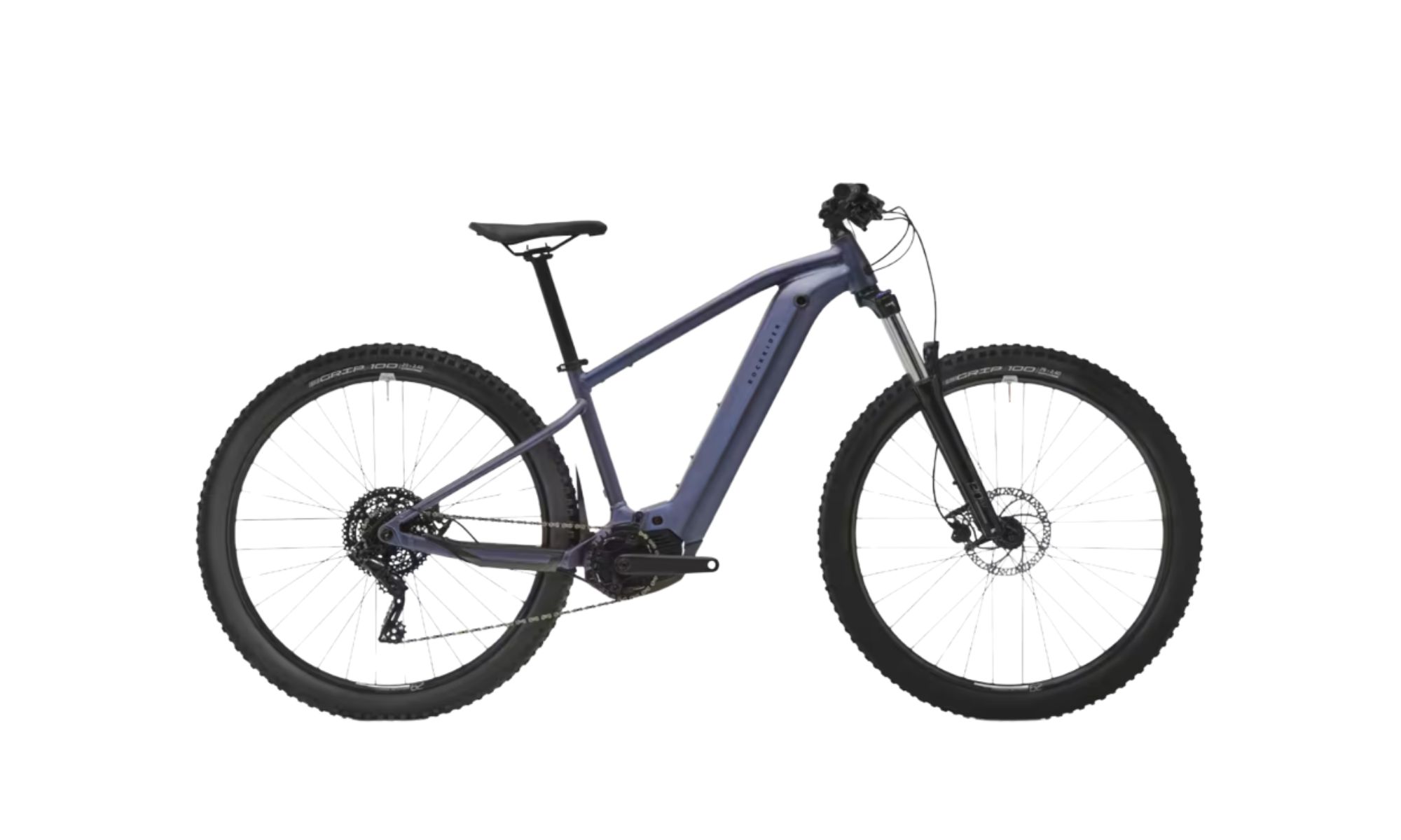 Bicicleta eléctrica montaña E-Expl 520 Azul Noche Semirrígida 29"