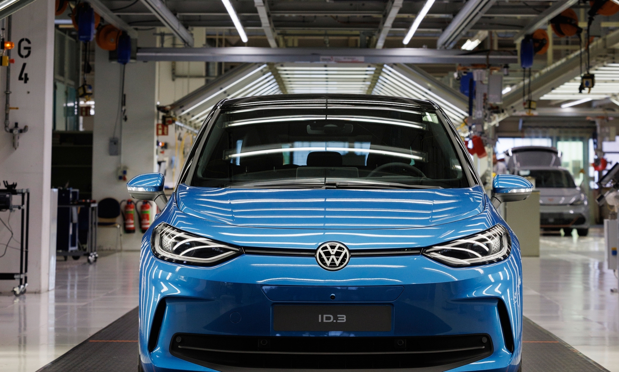 El ID.3 es uno de los seis coches eléctricos que se fabrican en Zwickau.