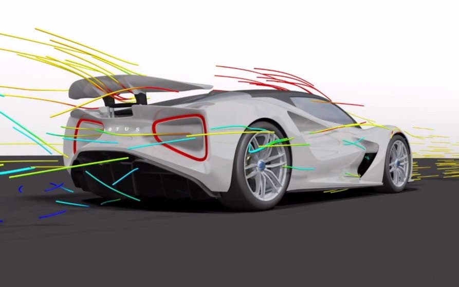  La aerodinámica será clave en el Lotus Evija, el superdeportivo eléctrico de 2.000 CV 