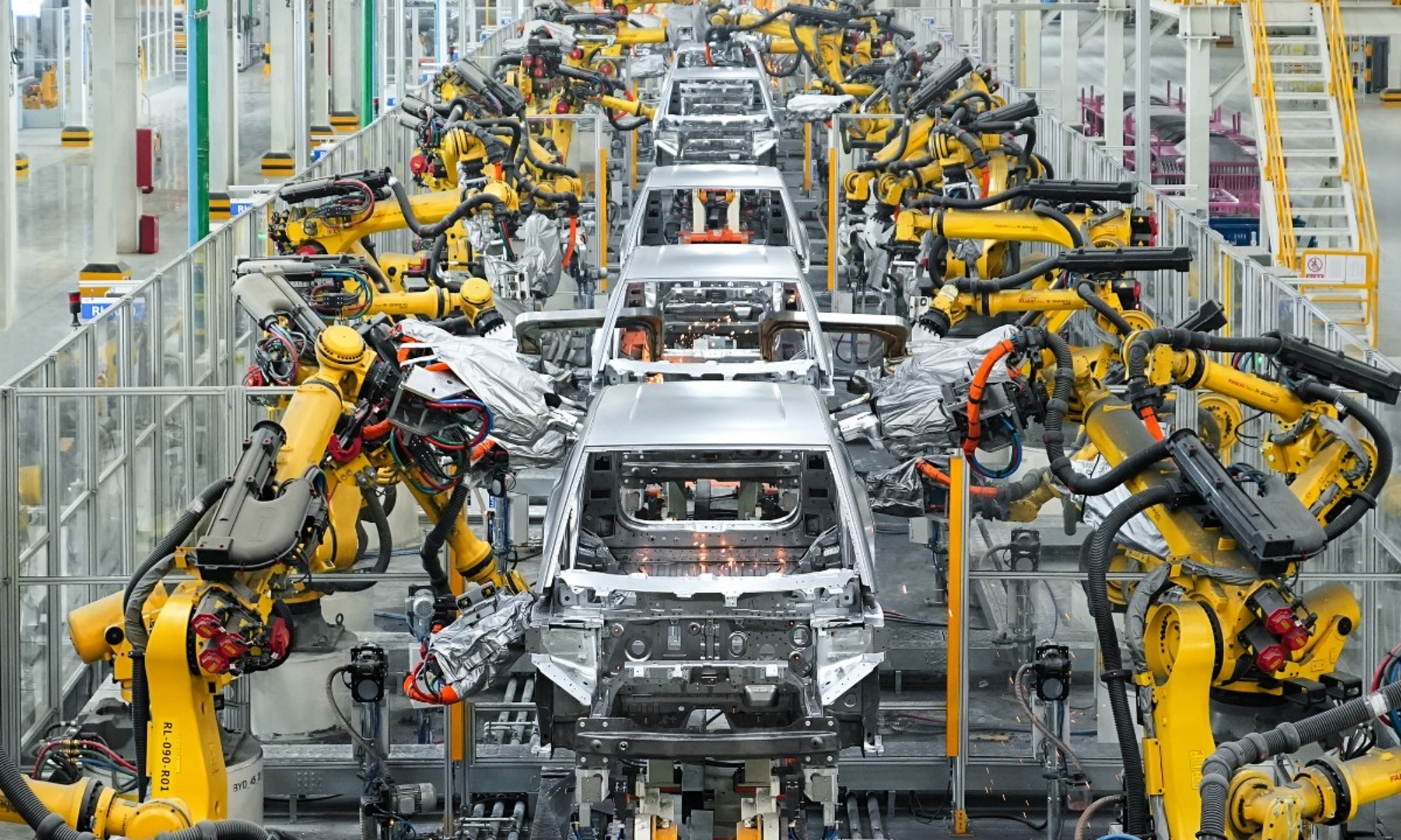 La fábrica de BYD en Hungría estará acabada a finales de este año.