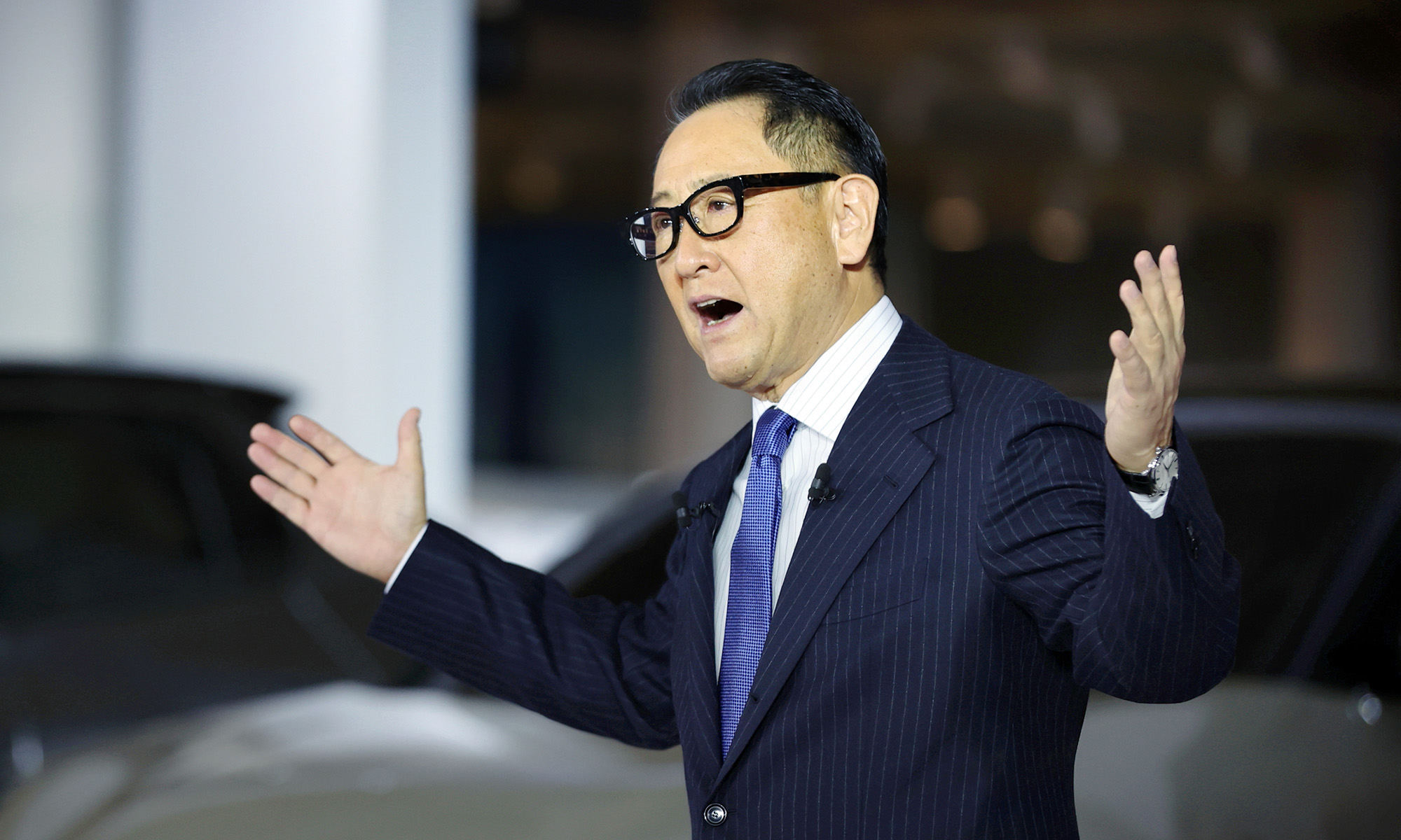 El presidente de Toyota continúa rechazando a una gama formada enteramente por coches eléctricos.