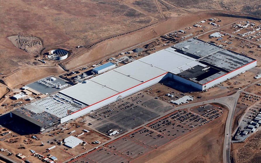  Gigafactoria de Tesla y Panasonic en Nevada. 