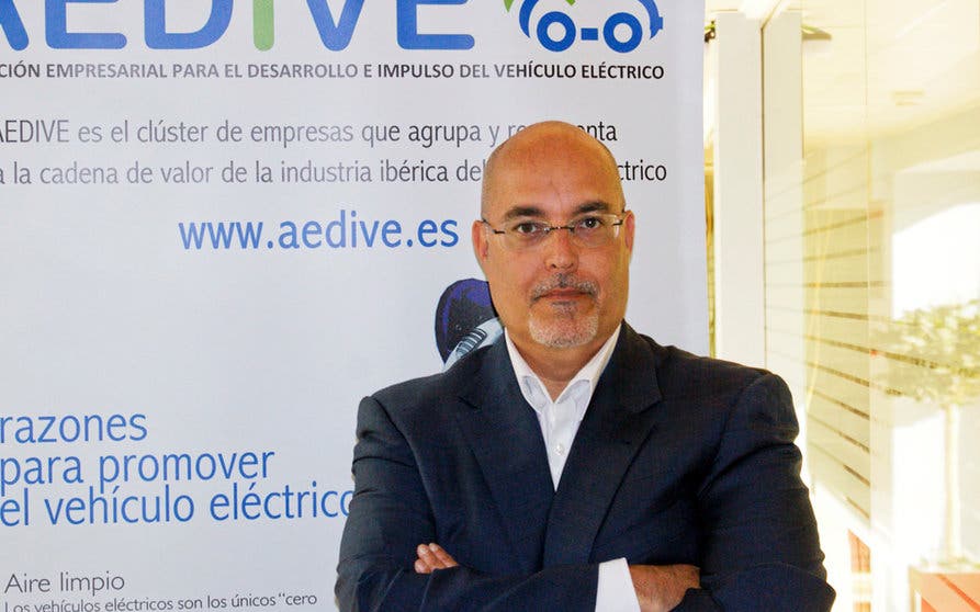  El director general de la Asociación Empresarial para el Desarrollo e Impulso de la Movilidad Eléctrica (AEDIVE), Arturo Pérez de Lucia. 