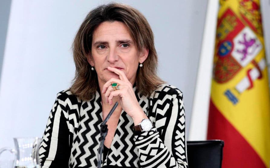  La ministra para la Transición Ecológica y Reto Demográfico, Teresa Ribera. 