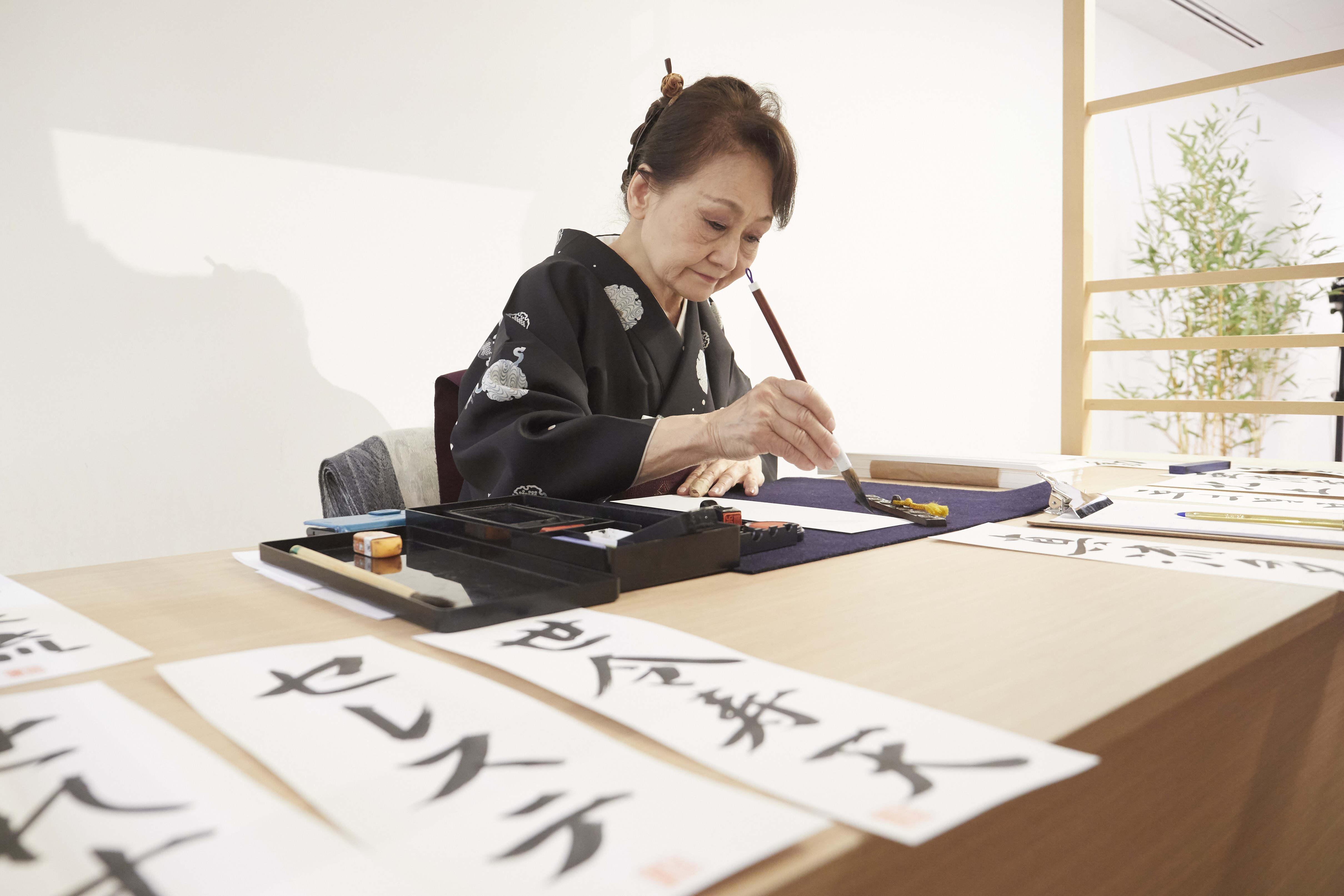 Los visitantes pueden disfrutar de diferentes actividades japonesas.