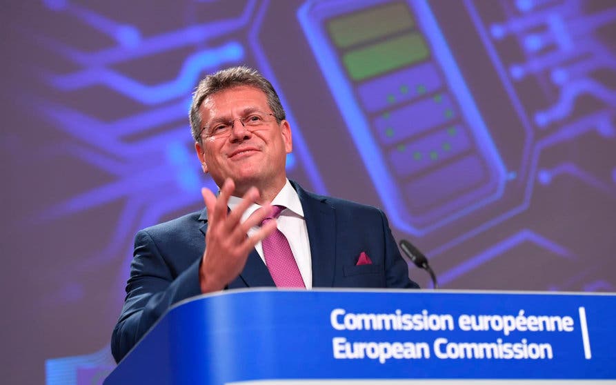  El vicepresidente de la Comisión Europea responsable de Relaciones Interinstitucionales, Maros Sefcovic. 