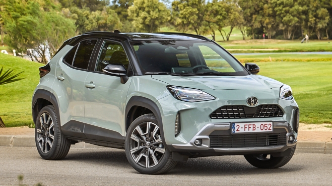 El Toyota Yaris Cross ha sido el coche híbrido más vendido en España en abril. El Toyota Yaris Cross ha sido el coche híbrido más vendido en España en abril.
