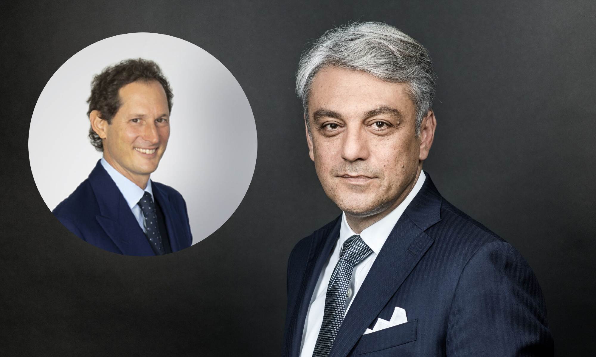 Luca de Meo John Elkann