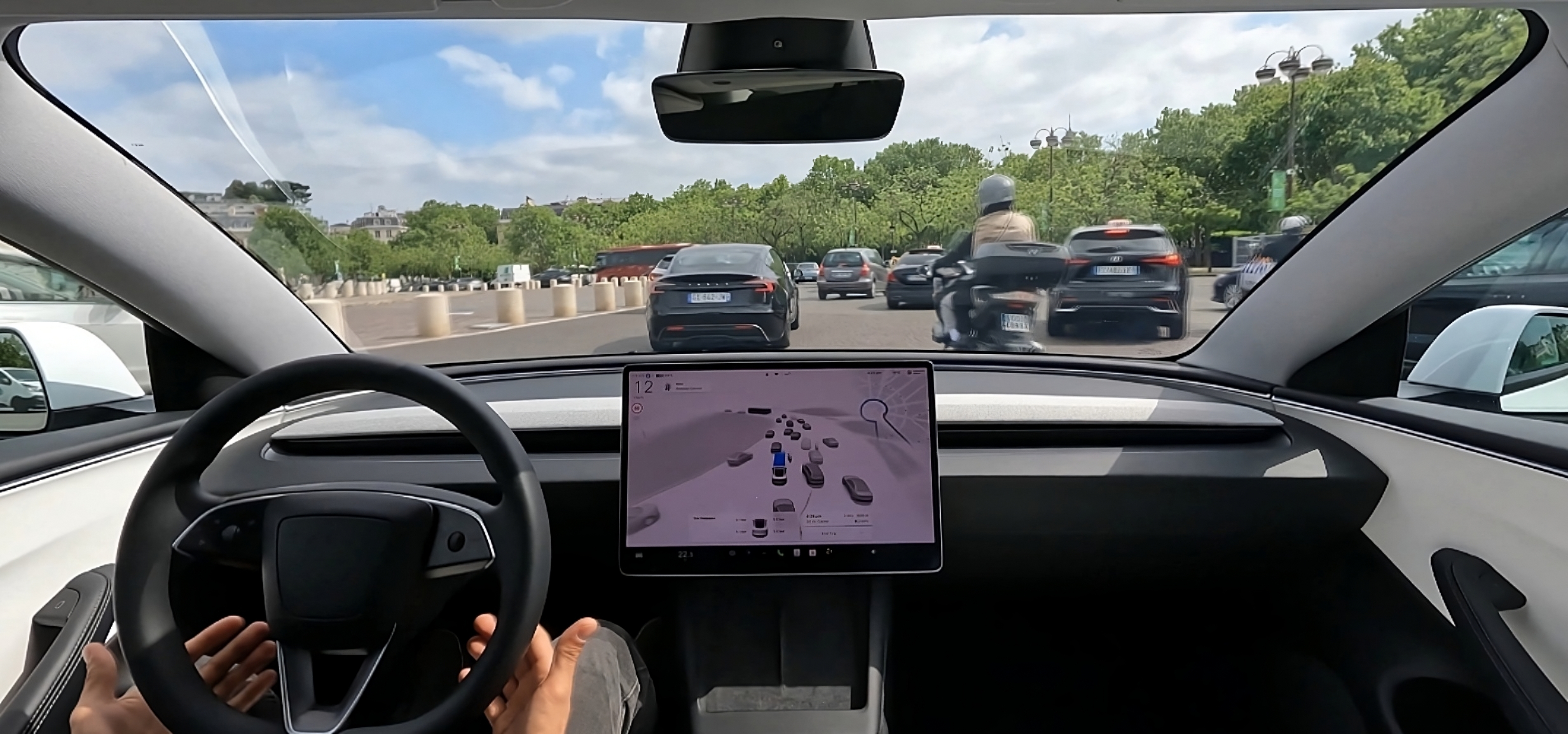 Tesla está trabajando en lograr la autorización de la tecnología en Europa.