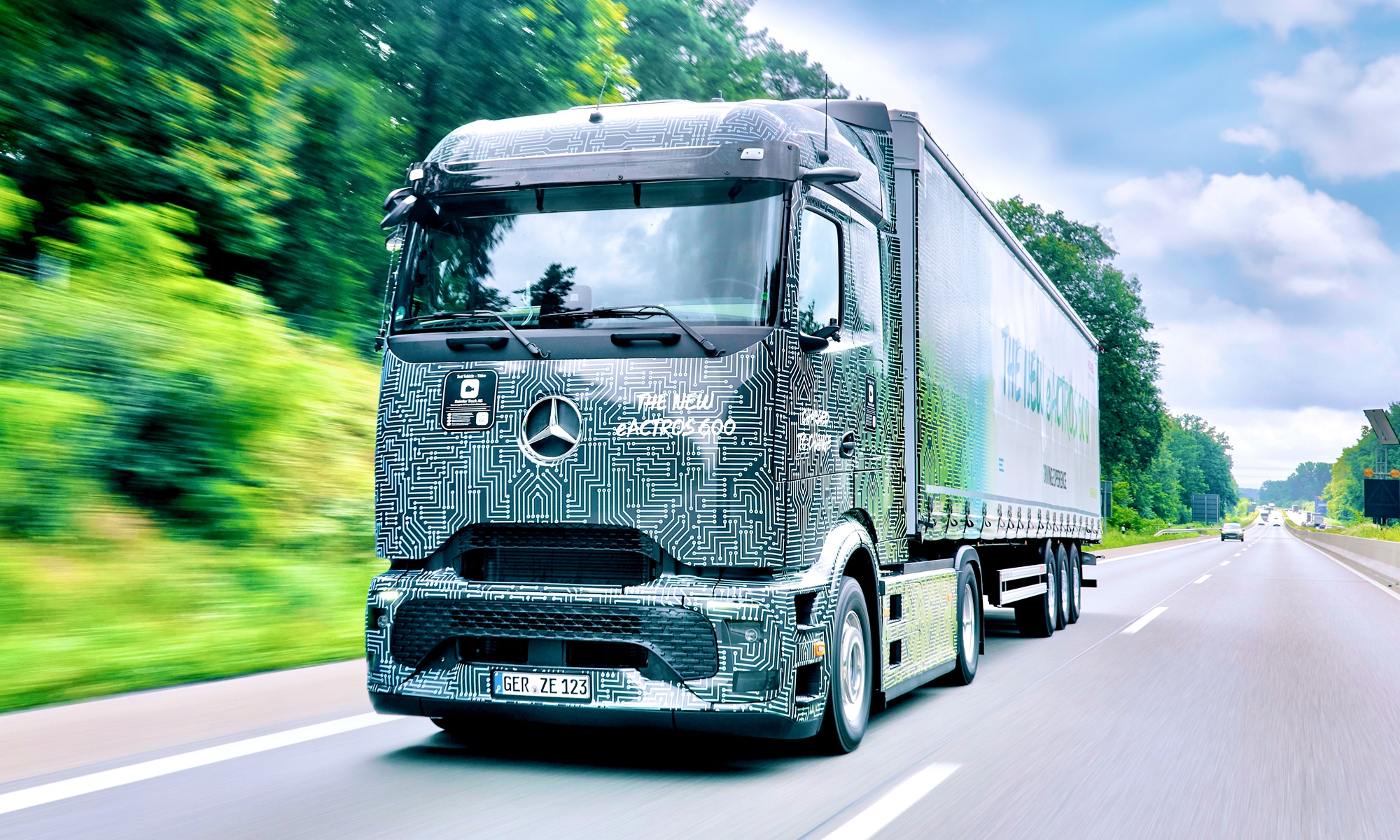 Mercedes Benz eActros 600