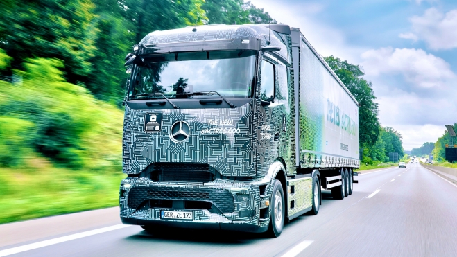 Mercedes Benz eActros 600