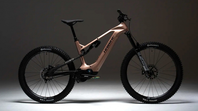 La Haibike ALLMTN CF TRN/IQ es una bicicleta de Enduro. La Haibike ALLMTN CF TRN/IQ es una bicicleta de Enduro.