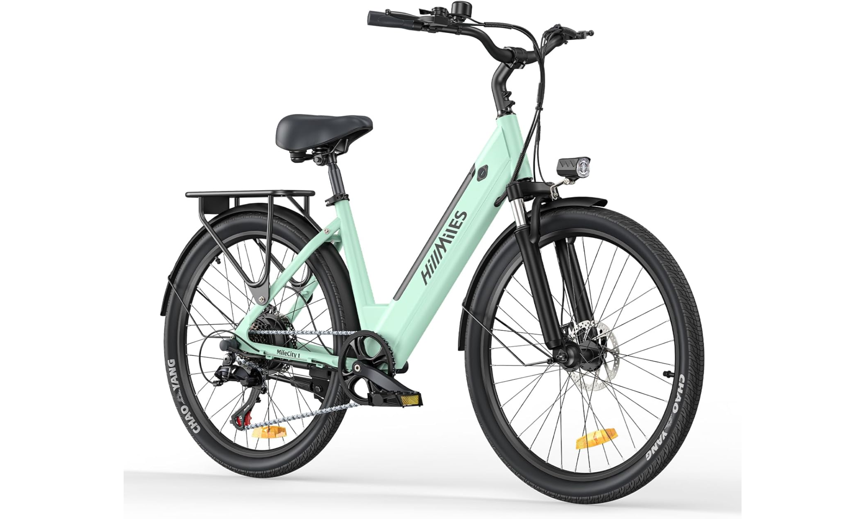 La Milecty1 equipa una batería extraíble, motor trasero y ruedas de 26 pulgadas, perfecta para trayectos urbanos y desplazamientos diarios.