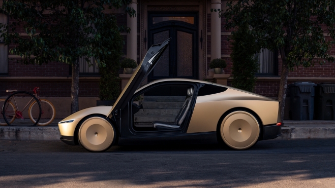 Tesla Robotaxi Lateral Tesla Robotaxi Lateral