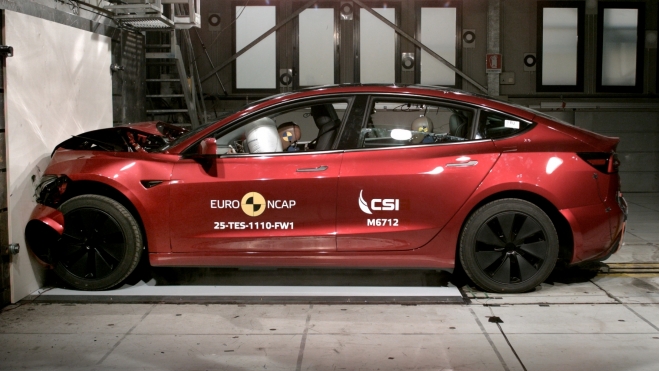 Tesla Model 3 Euro NCAP Lateral Tesla Model 3 Euro NCAP Lateral