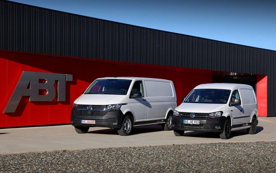  Volkswagen e-Caddy y e-Transporter ABT: dos nuevas furgonetas eléctricas para el mercado español 