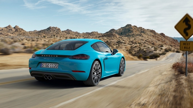 Porsche 718 Cayman Trasera Porsche 718 Cayman Trasera