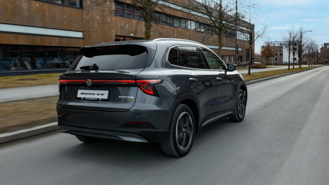 MG S5 EV Trasera MG S5 EV Trasera
