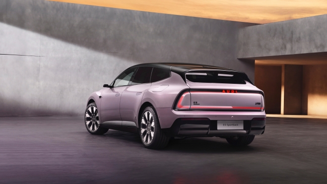 Audi E5 Sportback Trasera Audi E5 Sportback Trasera